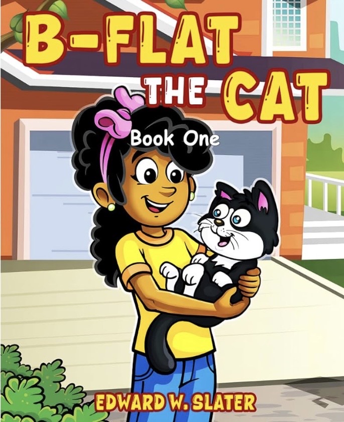 Cover of B-Flat the Cat by Edward W. Slater